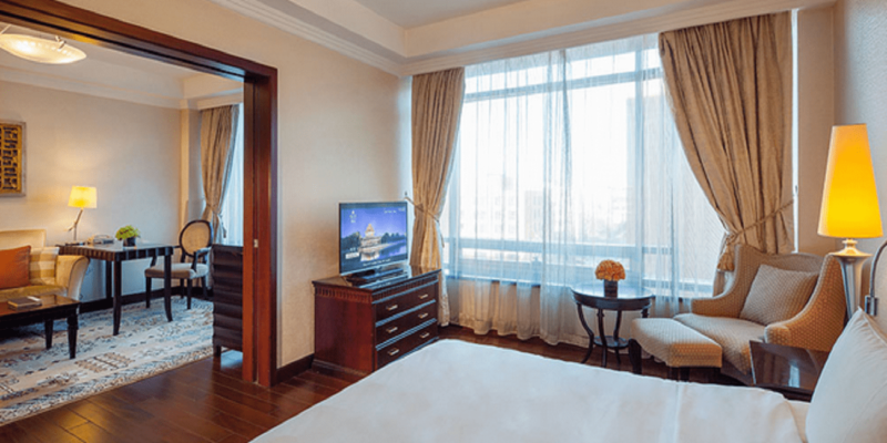 Chambre de l'hotel Nuo à Pékin - Chine | Au Tigre Vanillé