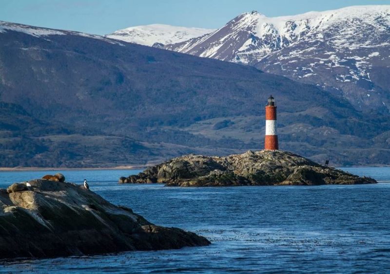 Phare de la ville du bout du monde en Terre de Feu de Ushuaïa - Argentine | Au Tigre Vanillé